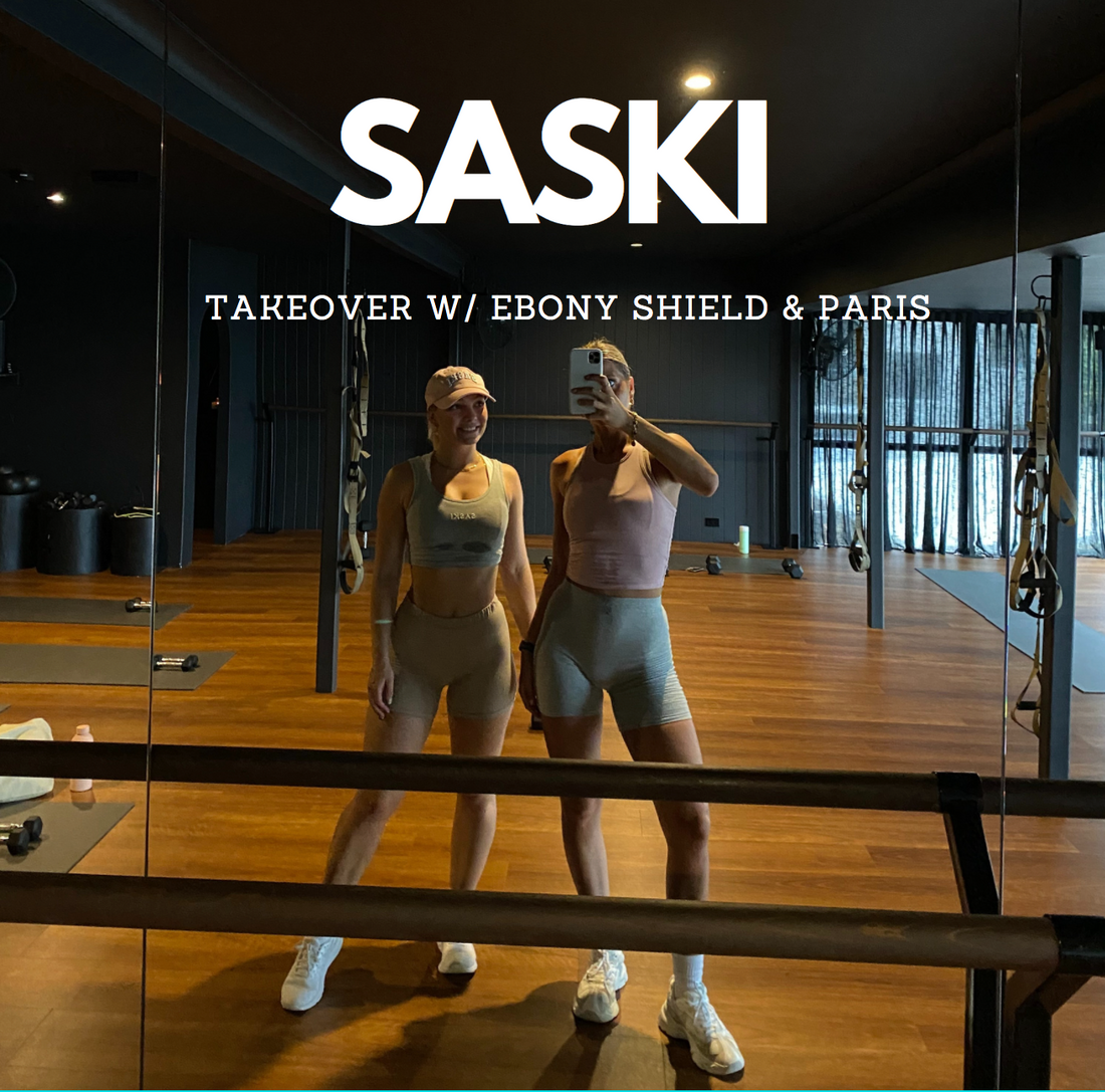 SASKI TAKEOVER W/ EBONY SHIELD & PARIS JACOBSON