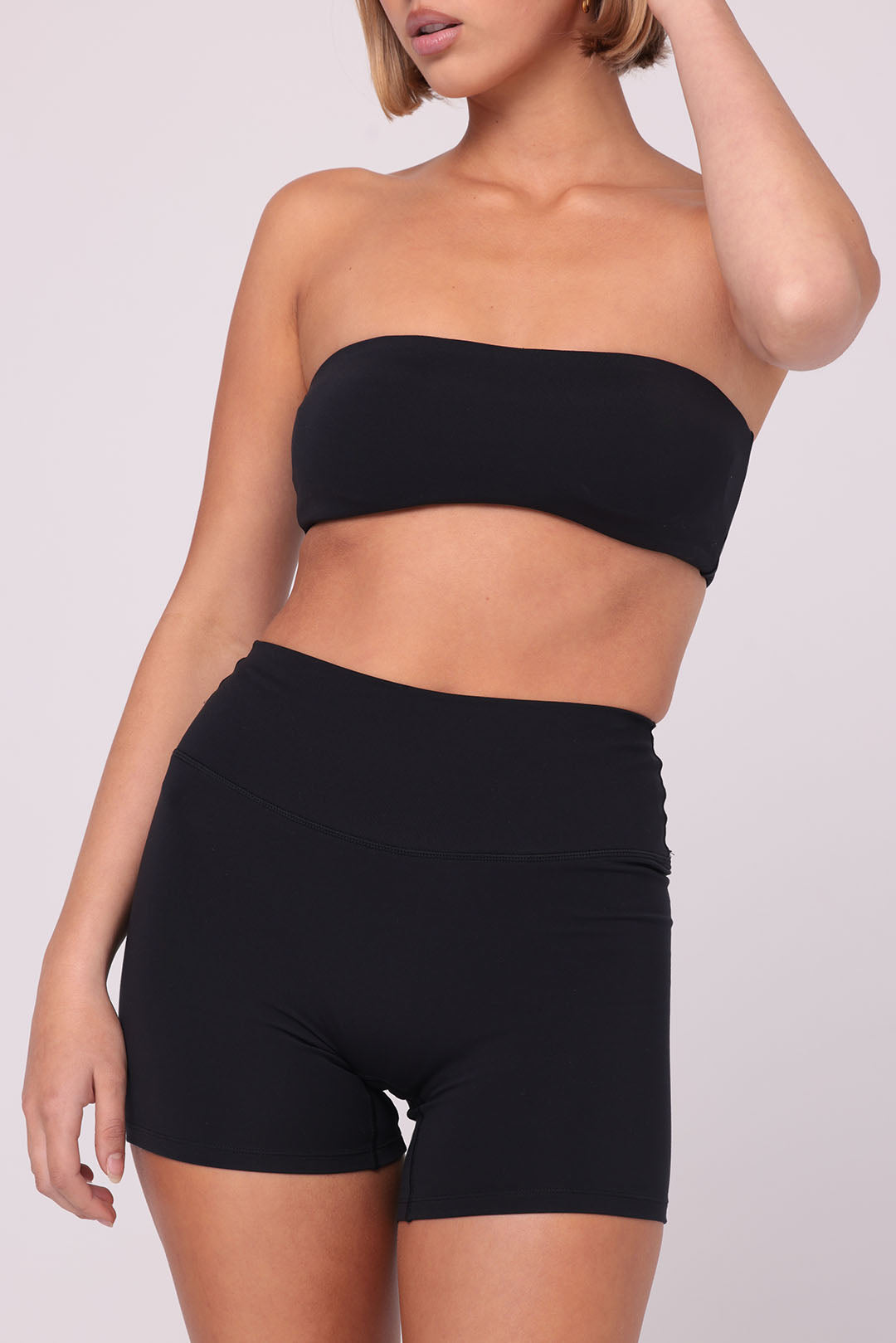 Bandeau Sports Bra | Black